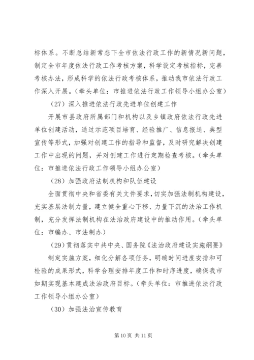 进一步推动依法行政重点工作方案范文.docx