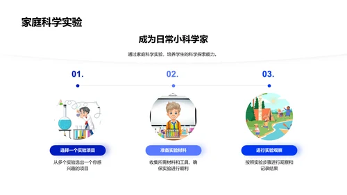 科学课堂探索之路PPT模板