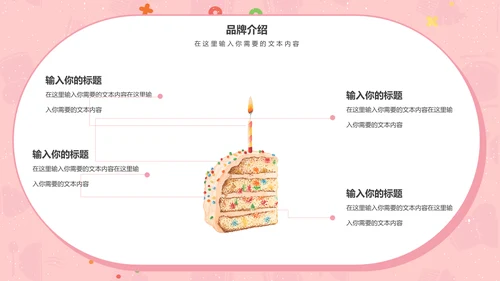 甜品美食招商计划书通用PPT模板