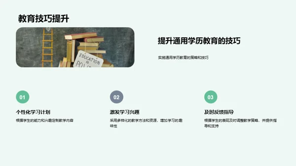 深化通用学历教育