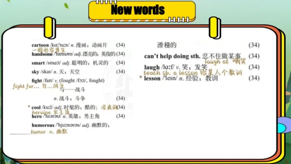 Module 5 Cartoons Unit 1 课件（共22张PPT,内嵌音频）(外研版八年级下册