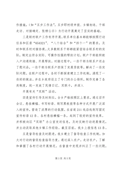 双联活动工作汇报(兰清虎) (5).docx