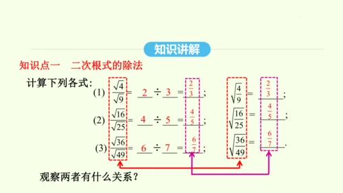 16.2.2二次根式的除法课件（共31张PPT） 2025年春人教版数学八年级下册