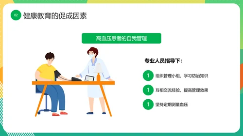 三高人群知识教育课件PPT模板