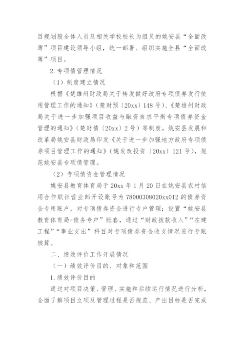 项目支出绩效评估报告.docx