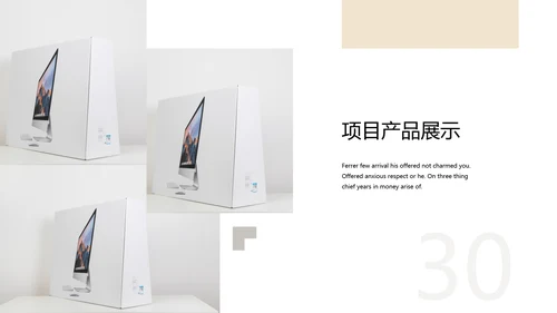 淡雅大方北欧风公司简介创意设计PPT模板