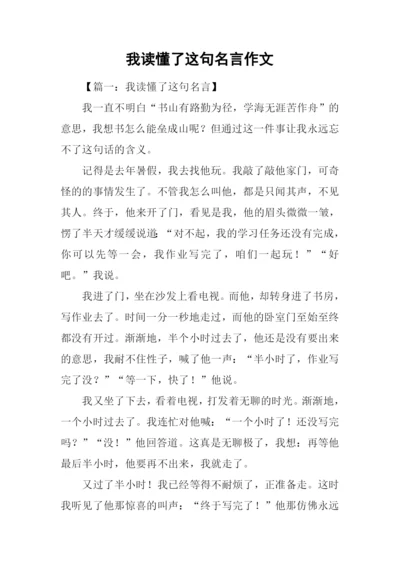 我读懂了这句名言作文.docx