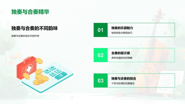 乐器知识讲座PPT模板