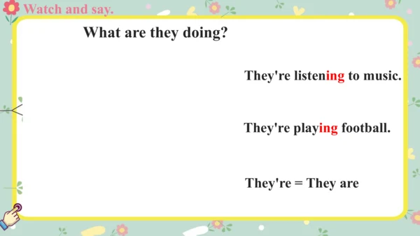 Module 3 Unit 1 What are they doing？ 课件 (2个课时 共67张