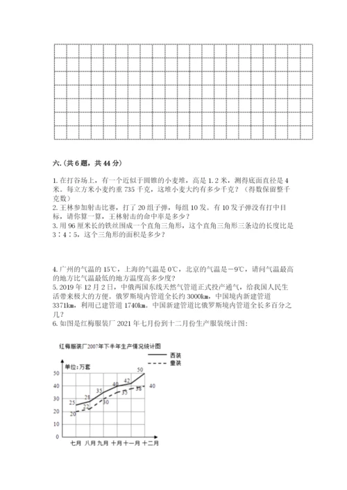 最新苏教版小升初数学模拟试卷精品（精选题）.docx