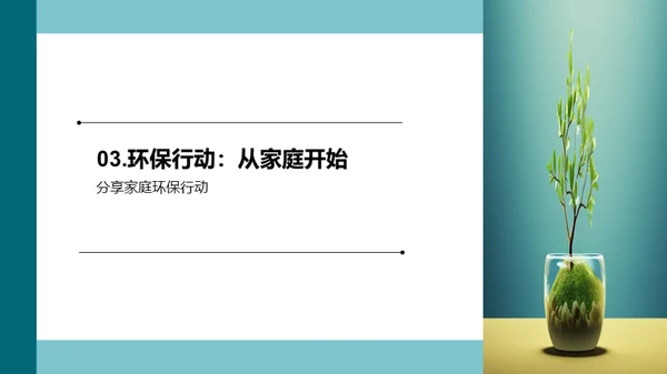 环保行动：家庭的实践