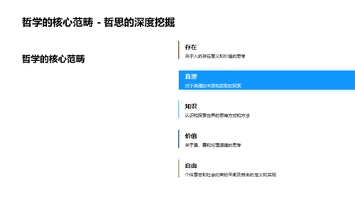 哲学世界的探秘
