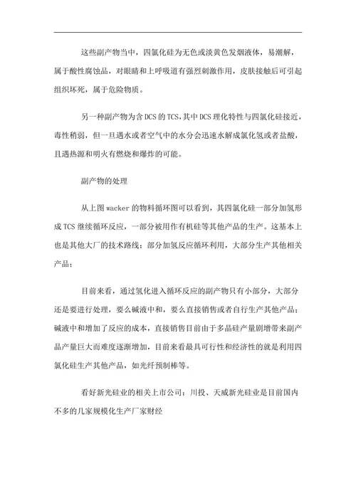 太阳能：多晶硅行业研究调查报告