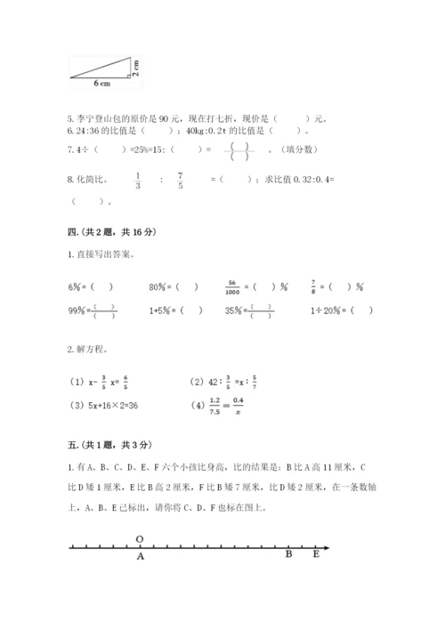 苏教版数学六年级下册试题期末模拟检测卷（必刷）.docx