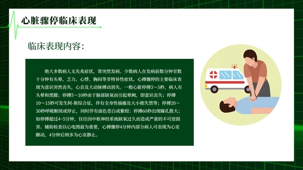 心肺复苏主题学习班会PPT模板