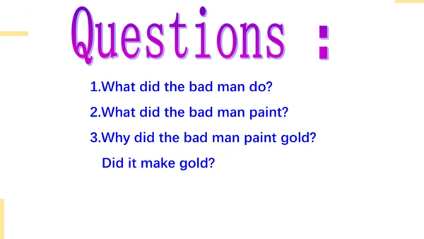 Module 6 Unit 1 It didn’t make gold 课件(共26张PPT)