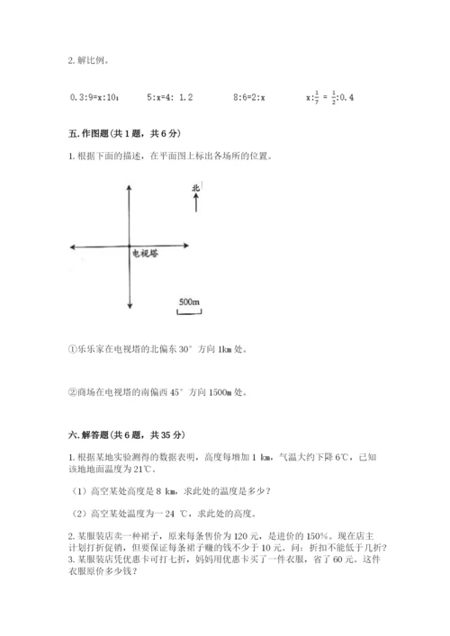 小升初六年级期末测试卷（名师系列）.docx