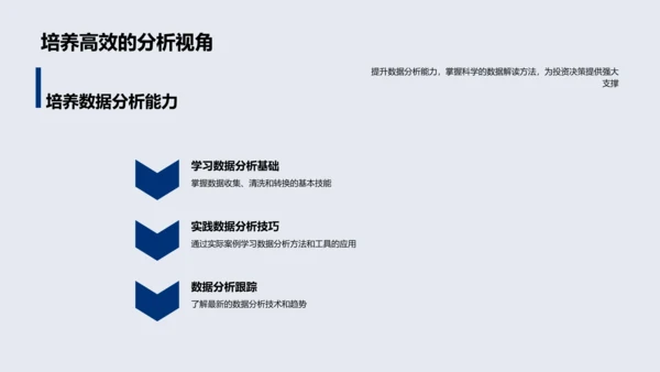 金融数据分析训练PPT模板