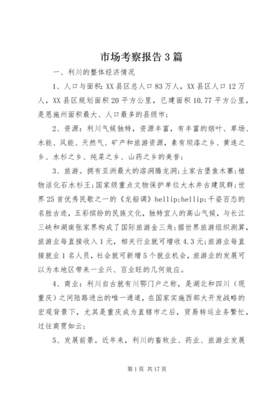 市场考察报告3篇.docx