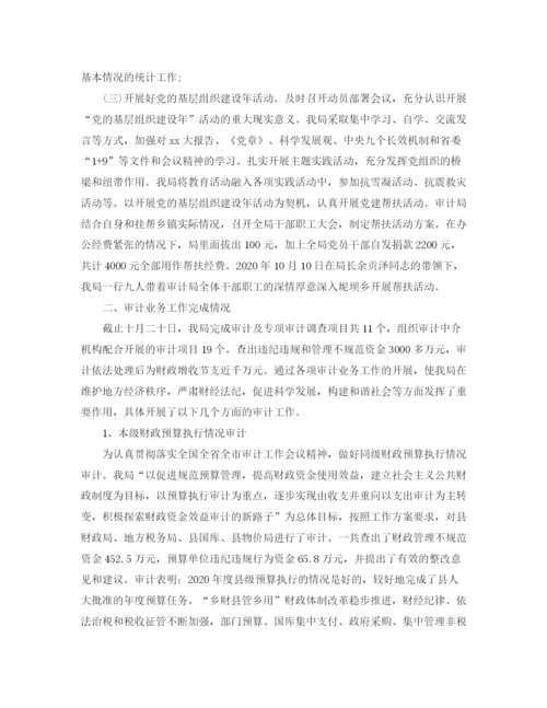 精编之审计工作计划范文1).docx