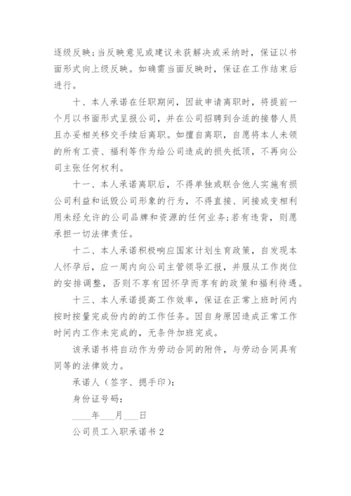 公司员工入职承诺书_2.docx