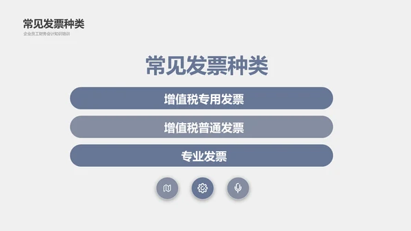公司员工财务会计知识培训汇报PPT模板
