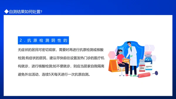 居民自测新冠病毒抗原操作流程PPT模板
