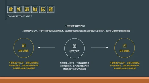 黑色简约黑板风教育教学通用PPT演示模板