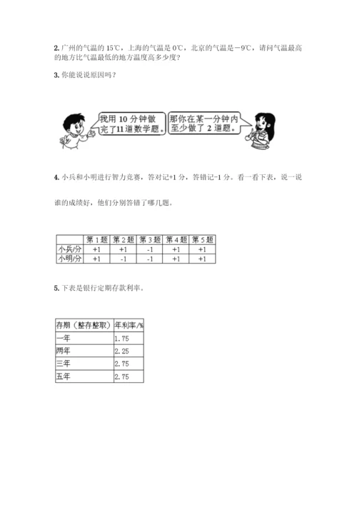 人教版六年级下册数学期末测试卷-精品(能力提升)-(2).docx