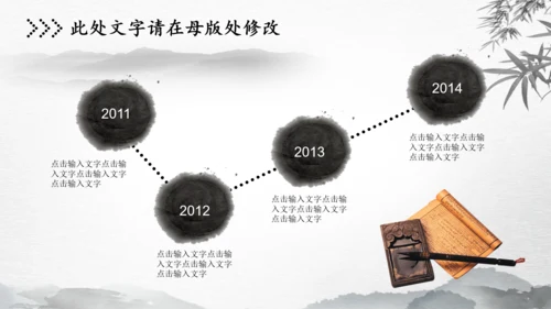 中国风古风税务局国税局PPT模板