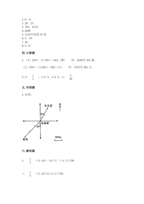 阿里地区小升初数学测试卷及参考答案1套.docx