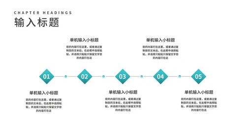 小清新阅读改变命运读书分享PPT模板
