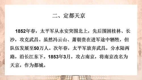 历史上的太平天国教学PPT课件模板