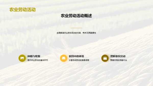 农业劳动之美