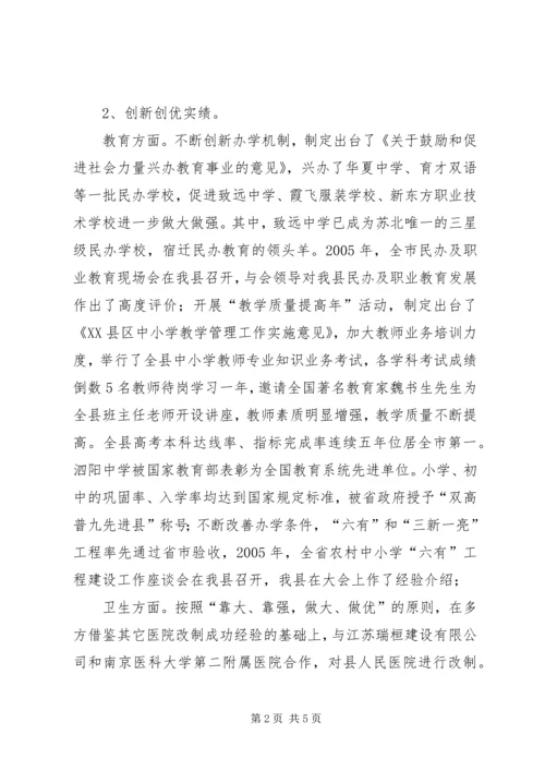 人民政府副县长述职报告述职报告.docx