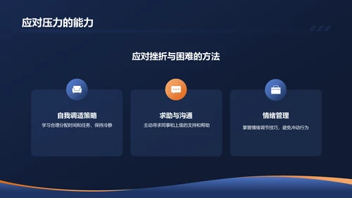 黑色商务个人述职报告PPT模板