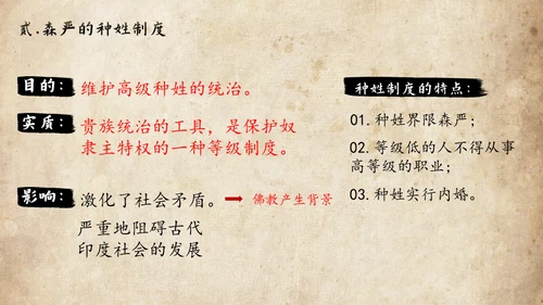 历史课古印度泰姬陵通用PPT模板