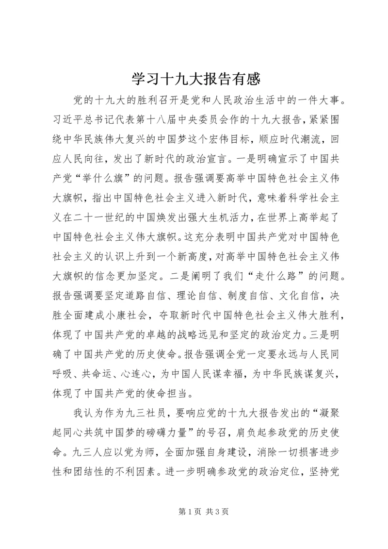 学习十九大报告有感 (5).docx