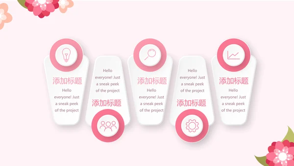 粉色女性健康知识讲座讲课动态PPT