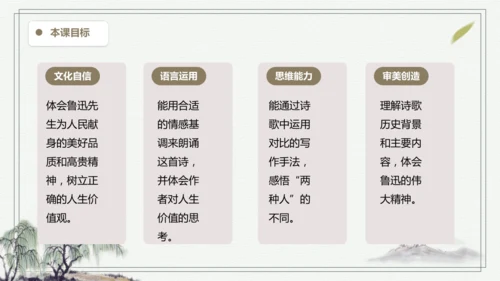 部编版六年级上册语文 28 有的人——纪念鲁迅有感 课件