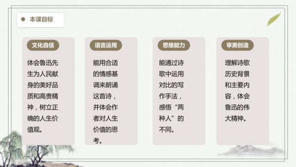 部编版六年级上册语文 28 有的人——纪念鲁迅有感 课件