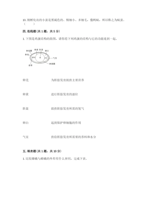 教科版三年级下册科学期末测试卷精品（名师系列）.docx