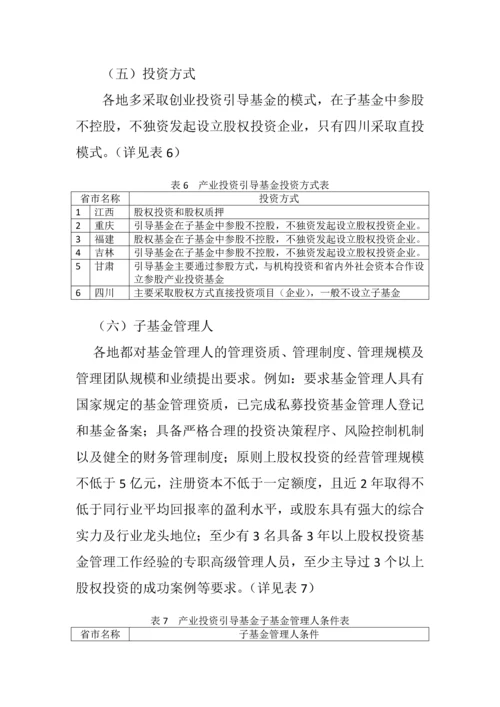 我国地方政府产业投资引导基金的调研报告.docx