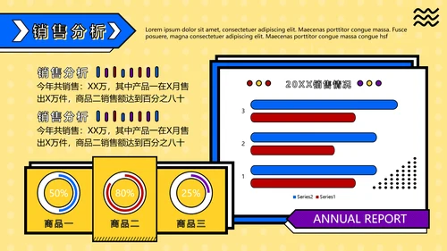 营销中心销售部工作总结PPT模板