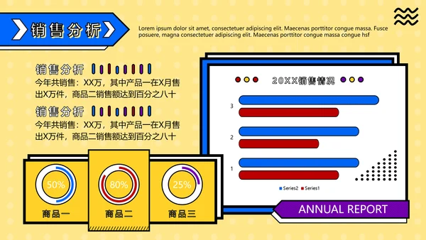 营销中心销售部工作总结PPT模板
