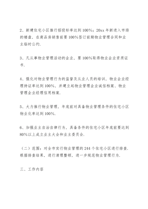 老旧小区物业管理实施方案.docx