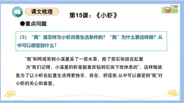 统编版三年级语文下册同步高效课堂系列第四单元（复习课件）