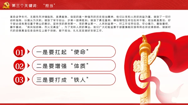 忠诚信念担当奉献争做合格纪检监察党员干部PPT党课