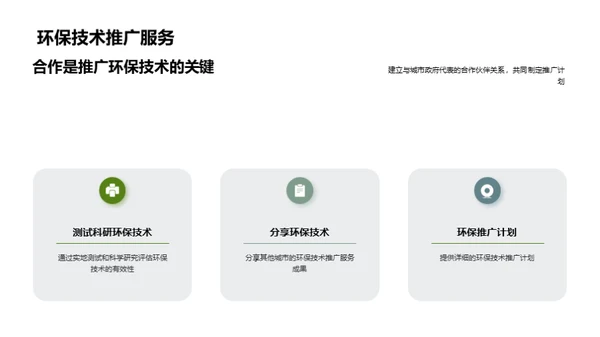 城市环保：技术革新之路