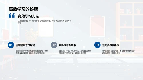 初一学习策略报告PPT模板